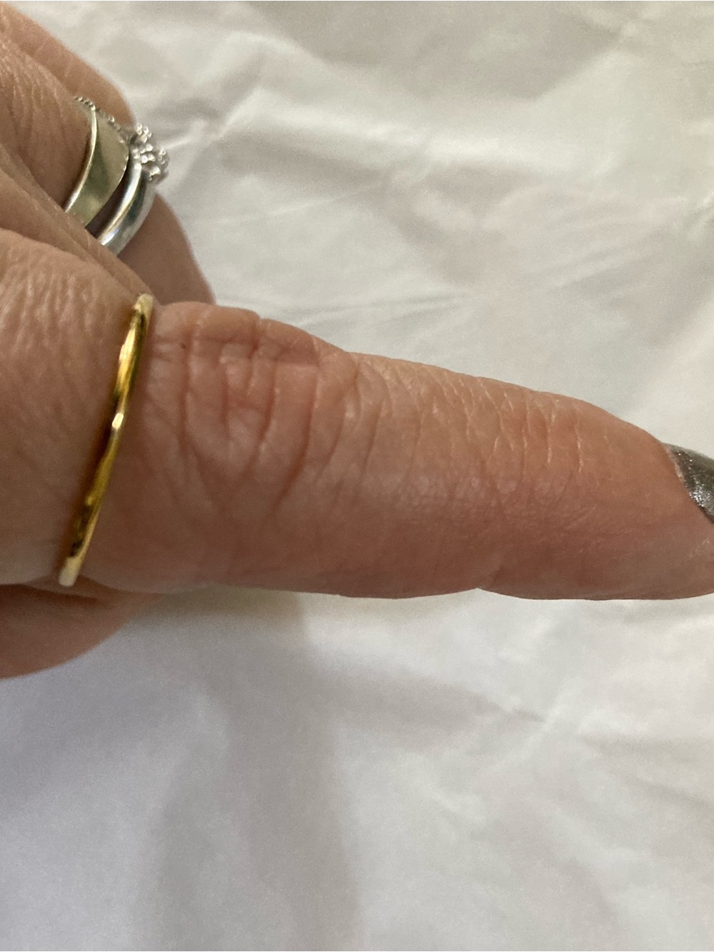 Classic Gold Stackable Ring Set - Picture 3 of 5
